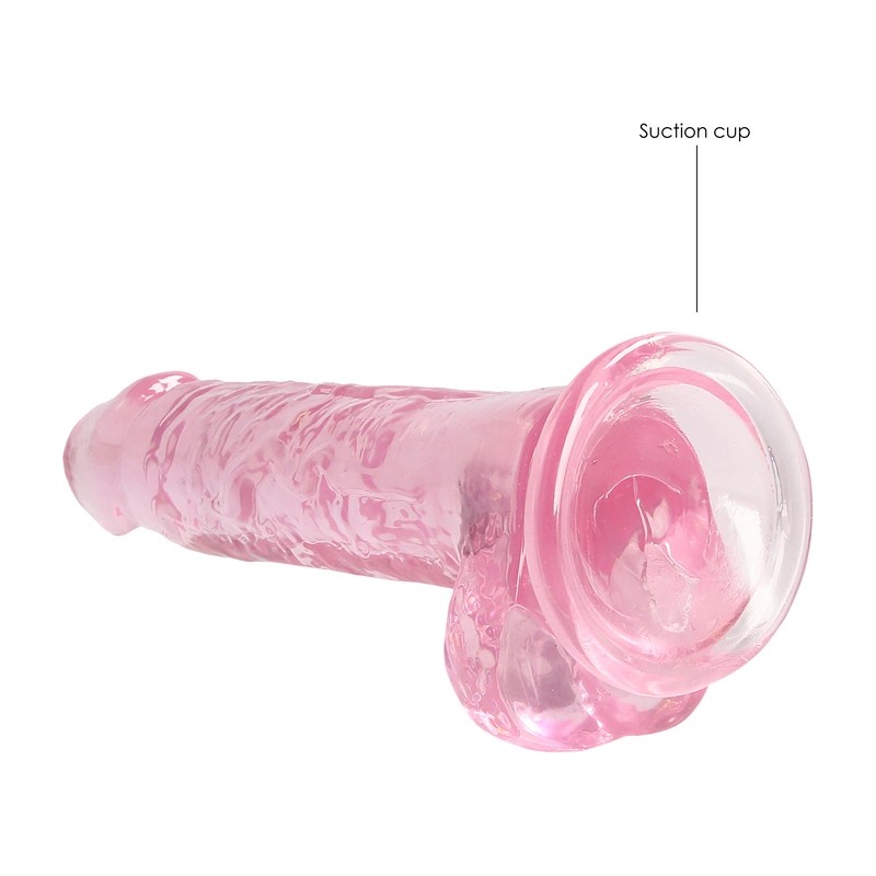 RealRock - Realistyczne dildo z jądrami 18 cm